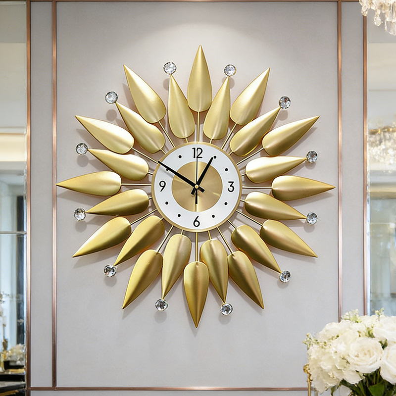 นาฬิกาแขวนผนังหรูหรา นาฬิกาโลห - Luxury Lifestyle Hotel บทวิจารณ์และราคา