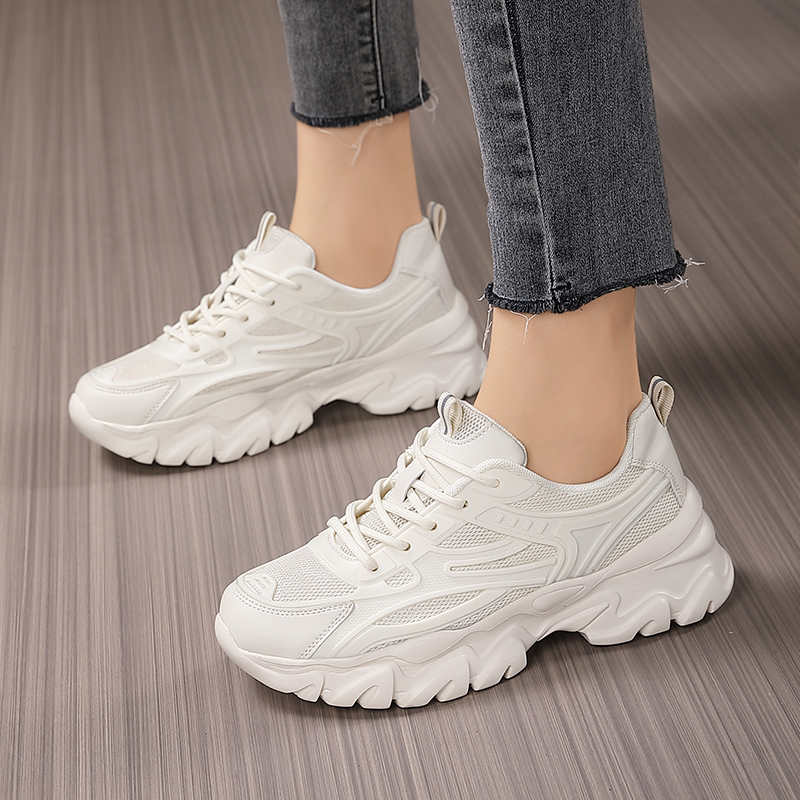 รองเท้าผ้าใบผู้หญิง Platform P - Luxury Lifestyle Brand บทวิจารณ์และราคา