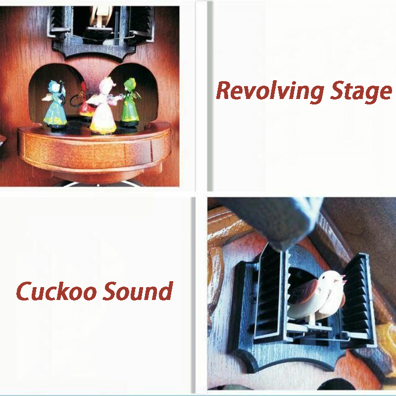 Cuckoo Wall CLOCK นาฬิกาไม้ห้อ - Luxury Lifestyle Watches บทวิจารณ์และราคา